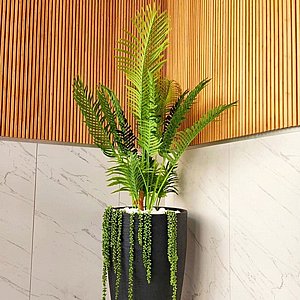 דקל הוואי מלאכותי דקורטיבי 1.6 מטר דקל הוואי מלאכותי דקורטיבי 1.6 מטר