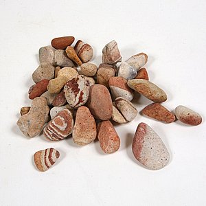 חלוקי נחל מגוונים מסוג ערבה גודל 2 (2-4 ס"מ) - 1.3 טון חלוקי נחל מגוונים מסוג ערבה גודל 2 (2-4 ס"מ) - 1.3 טון