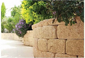 אבני קאנטרי לקירות תיחום ותמך - בלוק אמריקה אבני קאנטרי לקירות תיחום ותמך - בלוק אמריקה